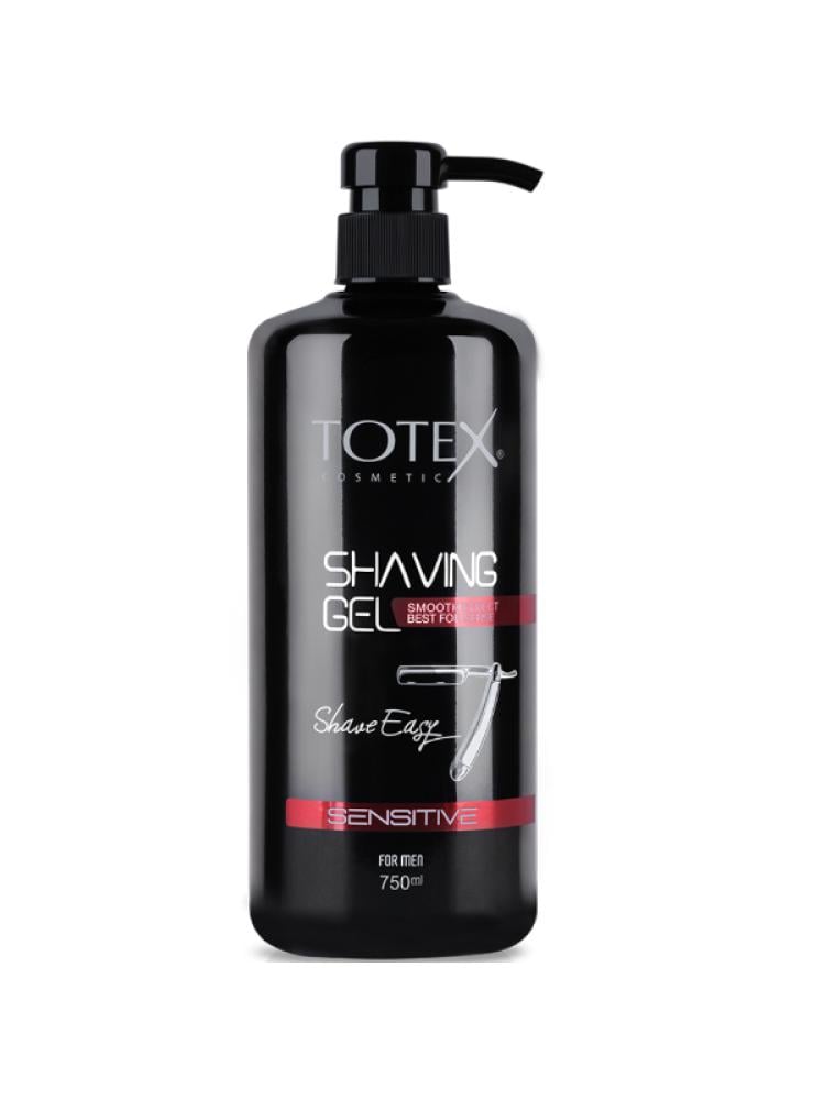 Totex Men's Shaving Gel for Sensitive Skin - 750ml