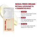 K-Secret Seoul 1988 Retinal Liposome 1% Fermented Rice Night Cream, 50ml