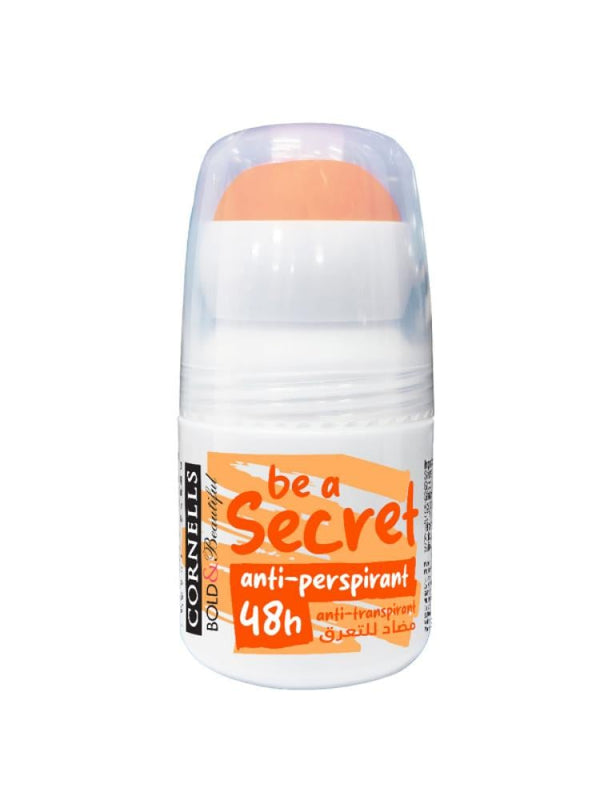 Cornells Be A Secret Roll On Antiperspirant Deodorant Orange 50ml