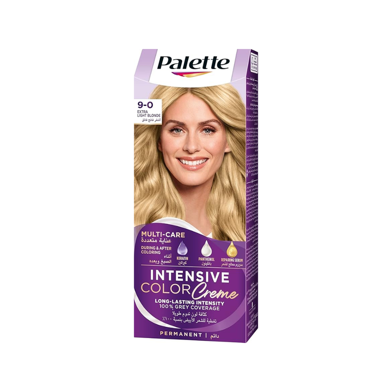 Palette Permanent Hair Color Ultra Light Blonde 0-9 110ml