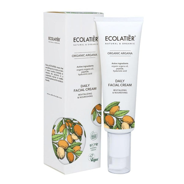 Epionce Renewal Facial Cream Revitalizing Nourishing Organic Argan ECOLATIER 50m