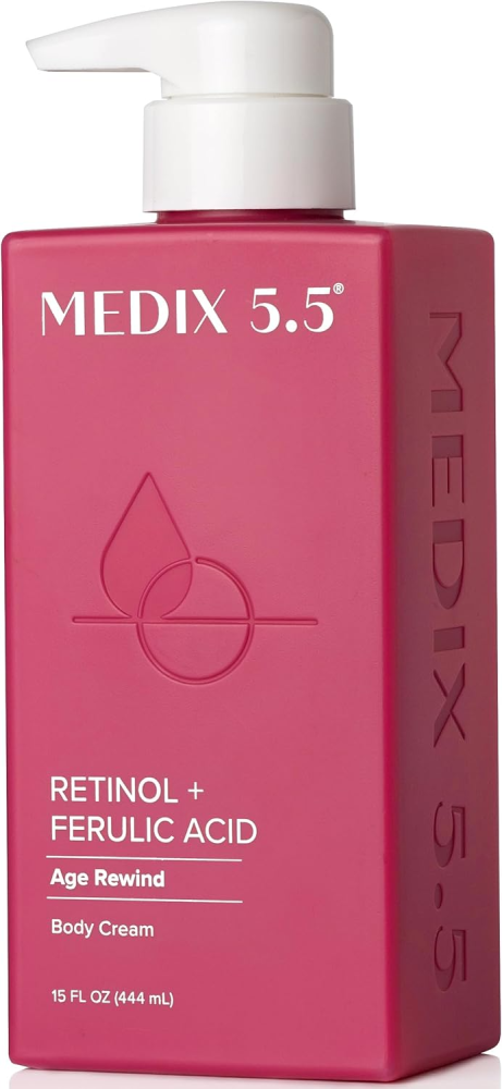 Retinol Body Cream Ferulic Acid Anti-Wrinkle Medix 5.5 444ml