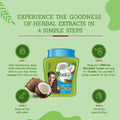 Coconut and Castor Hair Oil Treatment Volume and Epaisseur Vatika 500g