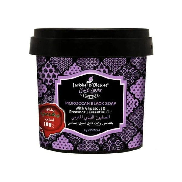 Jack Black Soap Moroccan Ghassoul Clay Rosemary Essential Oil Jardin d'Oléans 1kg
