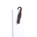 Automatic Umbrella with Wooden Handle - Brown