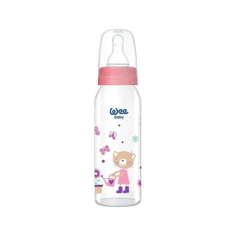 Glass Baby Bottle Classic 250ml Colic Reducing Wee Baby
