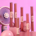 Pink Flash Liquid Lipstick and Lip Gloss Duo D02 Matte and Glossy