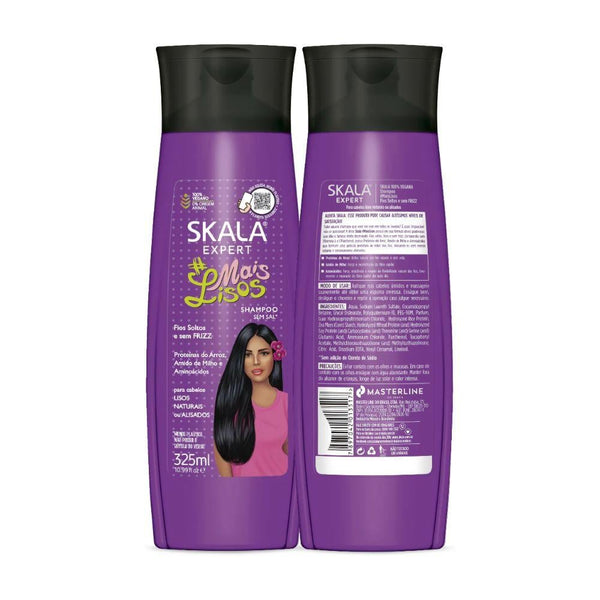 Skala Shampoo for Straight Hair, Sulfate-Free, Vegan, 325 ml