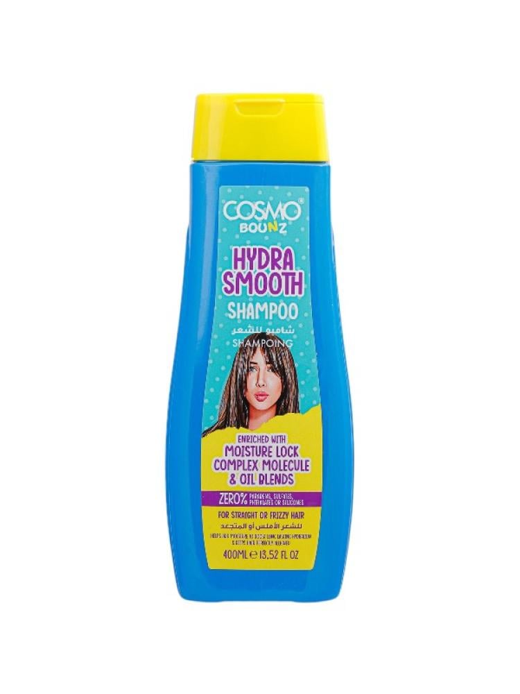 Cosmo Bounz Hydra Smooth Shampoo for Frizz Control & Hydration - 400ml