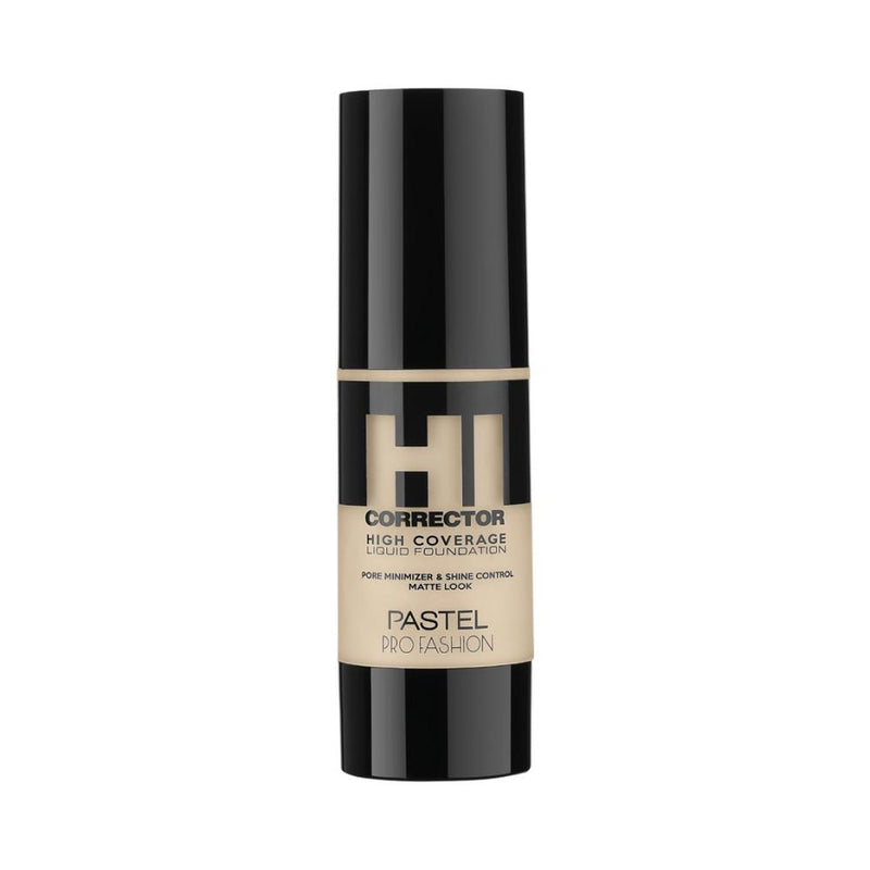 Full Coverage Foundation Liquid Matte Finish 401 Shade Pastel 30ml