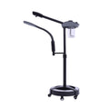 Salon System JY-201AB Black Facial Steamer with Magnifying Lamp