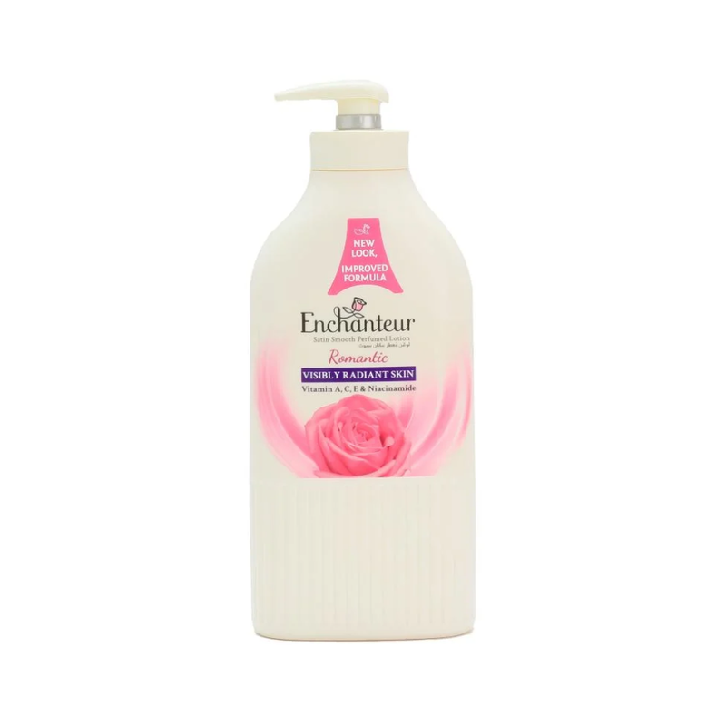Enchanteur Romantic Perfumed Body Lotion Aloe Vera Olive Butter 750 ml