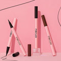 Pink Flash Liquid Eyeliner Pencil, B01 Matte Black, Waterproof