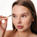 Neferti Eyebrow Shaping Brush F14 Dual-Ended Angled Silicone Tip
