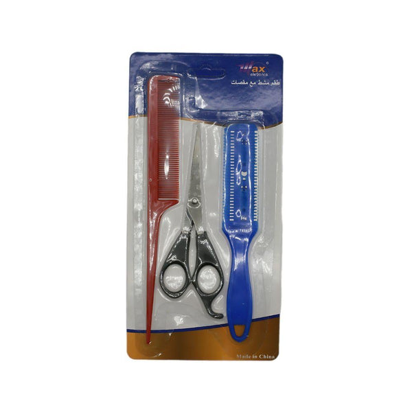 Max Elegance Men's 3-Piece Shaving Grooming Kit