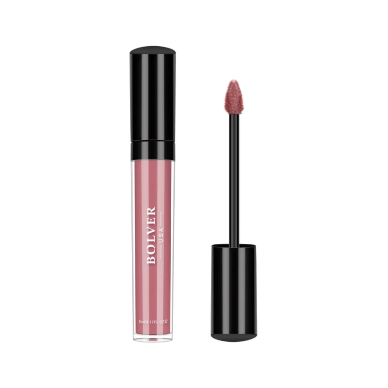 Bolver Silk Liquid Lipstick, Matte Finish, Smudge-Proof, 306 Spore