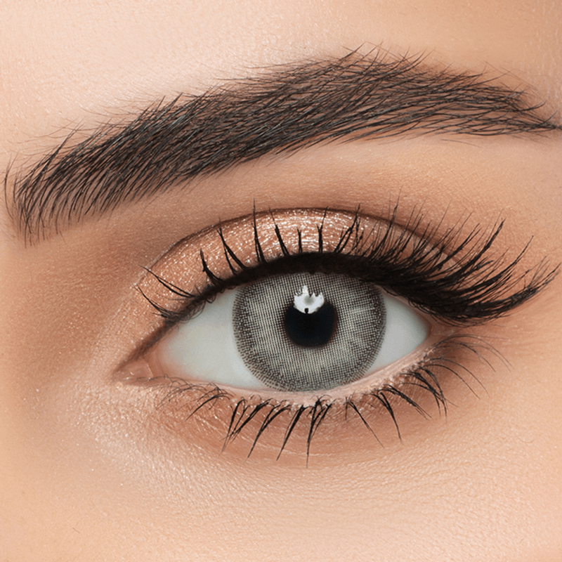 Sugar Gray Eye Contact Lenses Color Cosmetic Daily Wear Lens Me 1 Pair