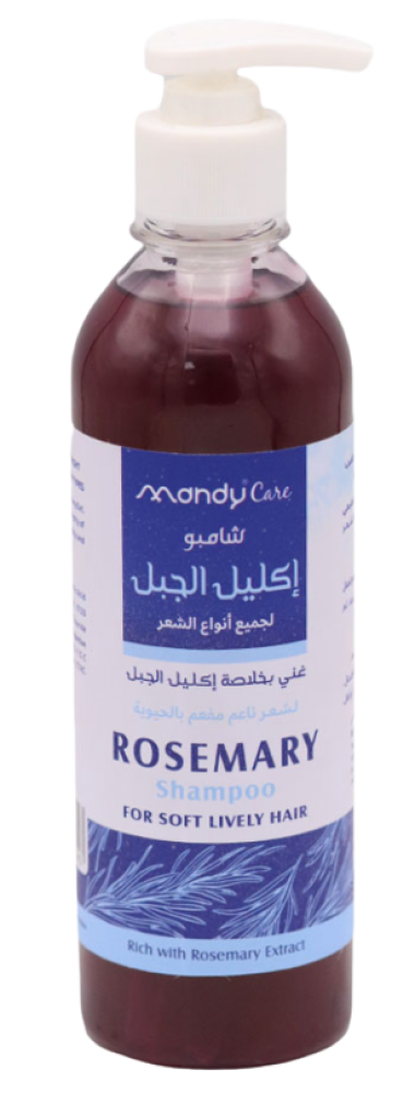 Rosemary Shampoo for Thinning Hair Strengthening Follicles Mandy Care 400ml