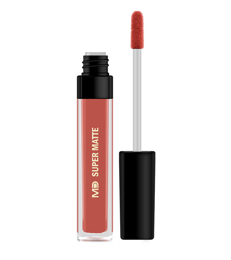 MD Super Matte Liquid Lipstick Long-Wearing Intense Pigment Shade 12 5ml