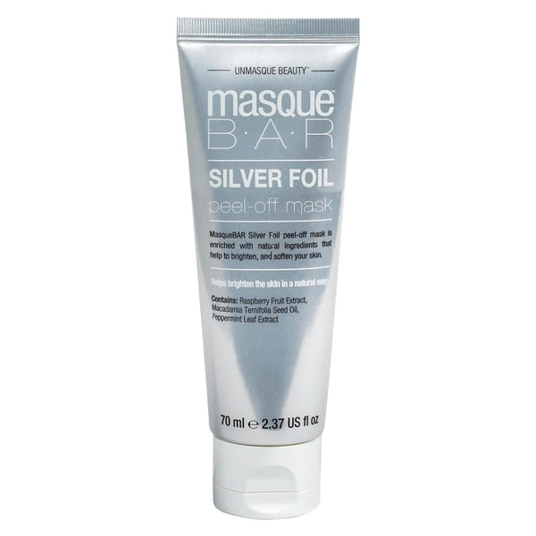 Silver Foil Peel Off Mask Skin Renewal Masque Bar 70ml