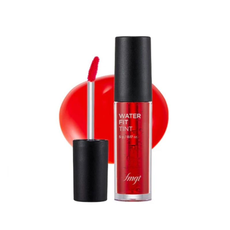 The Face Shop Water Fit Lip Tint in 03 Red, Liquid Lipstick, 5g
