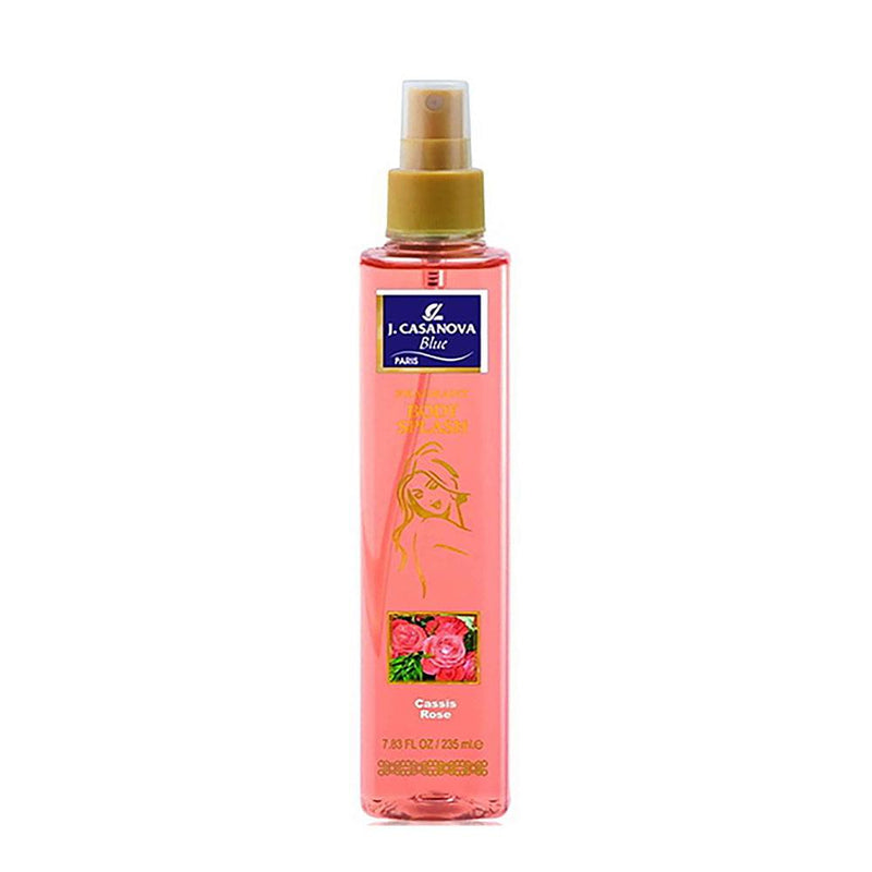 Body Spray Fresh Rose Scent Casanova Blue 235ml