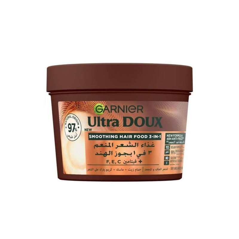 Hair Mask Smoothing Coconut & Macadamia Garnier Ultra Doux 390ml