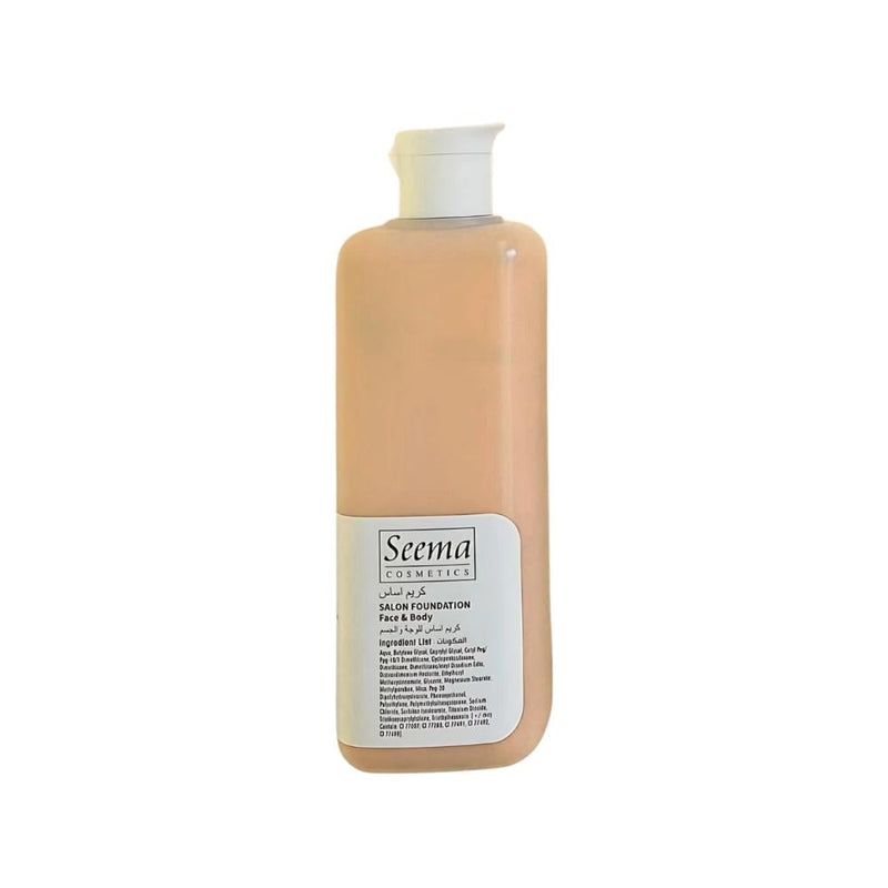 Seema Cosmetics Face and Body Foundation, Shade 02, Waterproof, Buildable Coverage