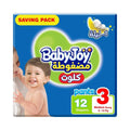 BabyJoy Compressed Pull-On Diapers Size 3 Toddlers 12-18kg 12 Pieces