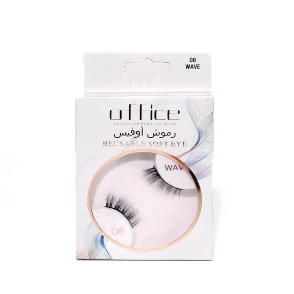 Office Horsehair Eyelashes Natural Looking False Eyelashes Fullness Glossy 1 Pai