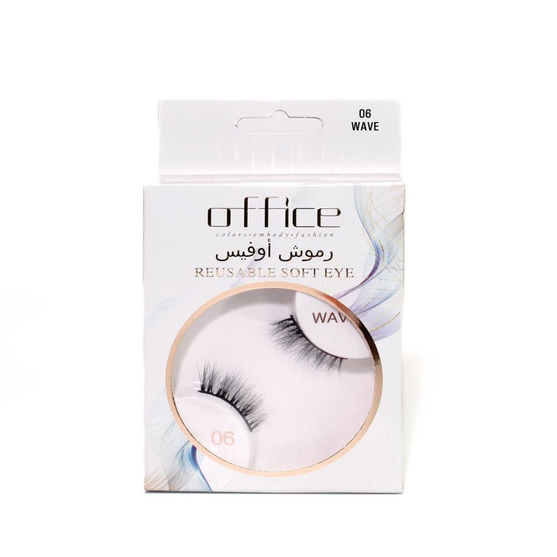 Office Horsehair Eyelashes Natural Looking False Eyelashes Fullness Glossy 1 Pai