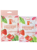 Spa System Strawberry Collagen Facial Mask, 5 x 28 ml