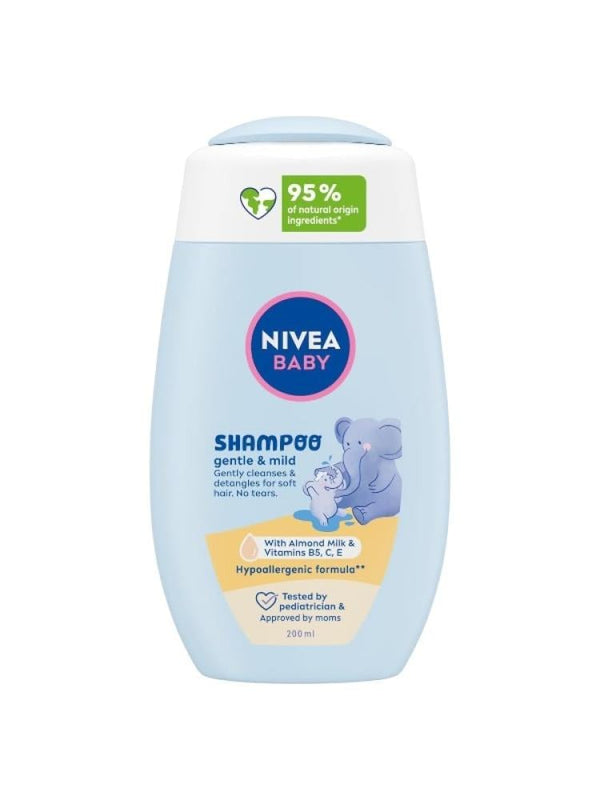 Nivea Kids' Detangling Shampoo with Almond Milk - 200ml