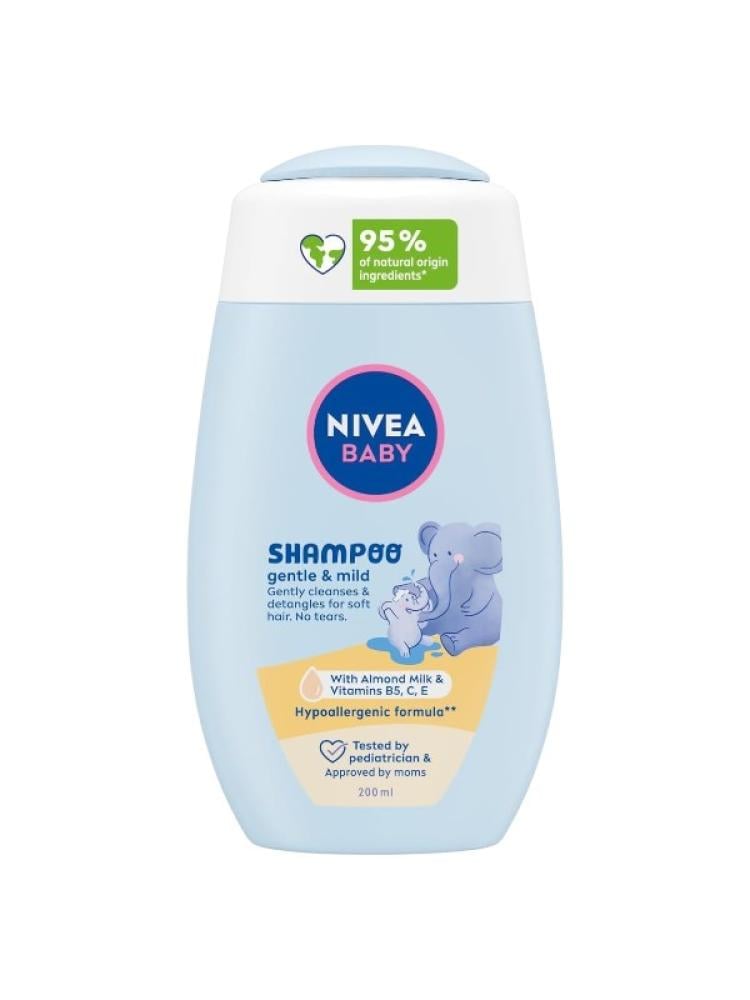 Nivea Kids' Detangling Shampoo with Almond Milk - 200ml