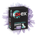 Kotex Cotton Daily Panty Liners, Unscented, 44 Count
