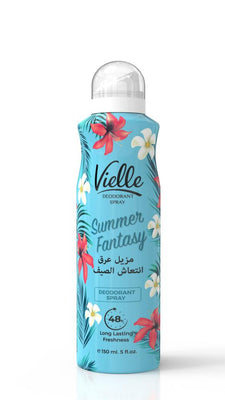 Vielle Summer Fantasy Deodorant Spray - Fresh, Long-lasting, Refreshing 150ML