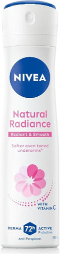 Nivea Deodorant Spray For Women Natural Radiance Gentle Care 150ml