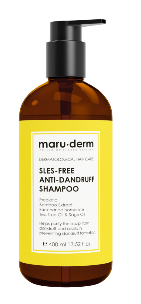 Anti Dandruff Shampoo SLES Free Scalp Soothing Formula MARUDERM 400ml