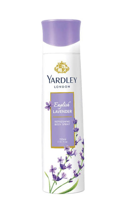 Yardley Lavender Body Spray - Freshness & Relaxing - 150ml