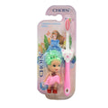 Children's Toothbrush Toy Handle Ages 3-12 Gentle Cleaning Tchofen