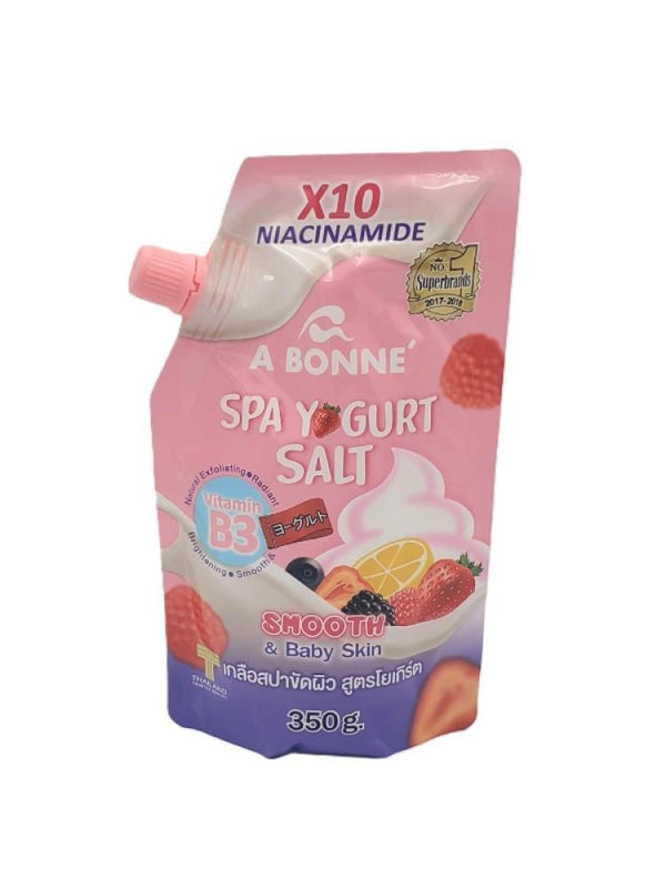 Ebon Yogurt Salt Skin Lightening Spa Scrub 350g