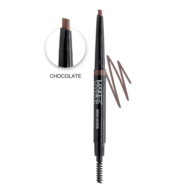 Waterproof Brow Pencil Chocolate 02 Precise Definition Make Over22 0.3g