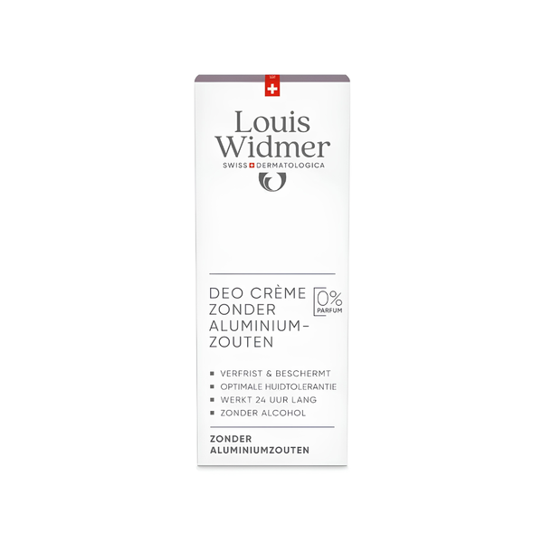 Cream Deodorant Without Aluminum Sensitive Skin Louis Widmer 40ml