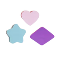 Maxdona Makeup Sponge Set, 8-Piece Assorted Shapes for Foundation and Concealer