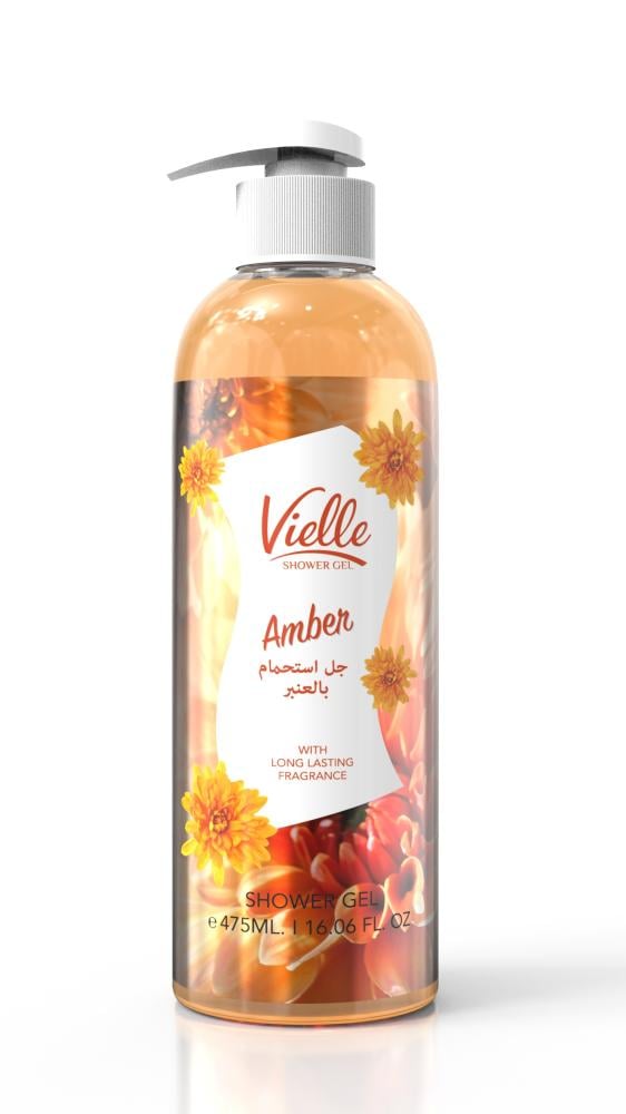Buy Shower Gel Amber Moisturising Sensitive Skin Vielle 475ml