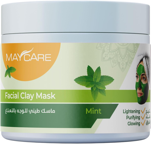 Clay Face Mask Mint Deep Cleansing Pore Refining My Care 550g