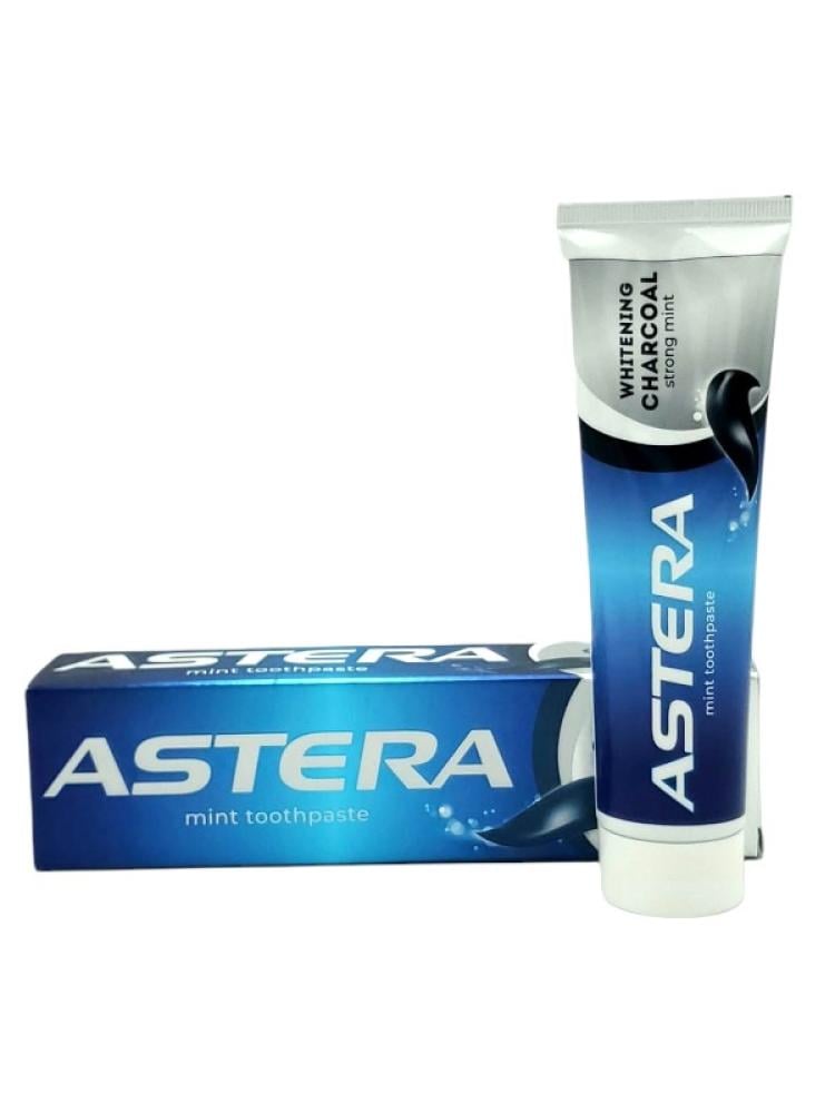Weekly Astera Charcoal & Strong Mint Whitening Toothpaste 110g