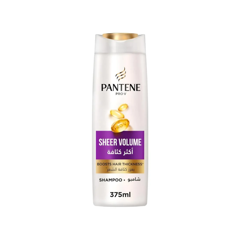 Pantene Thickening Shampoo, Protein Enriched, Fine Hair, 375ml