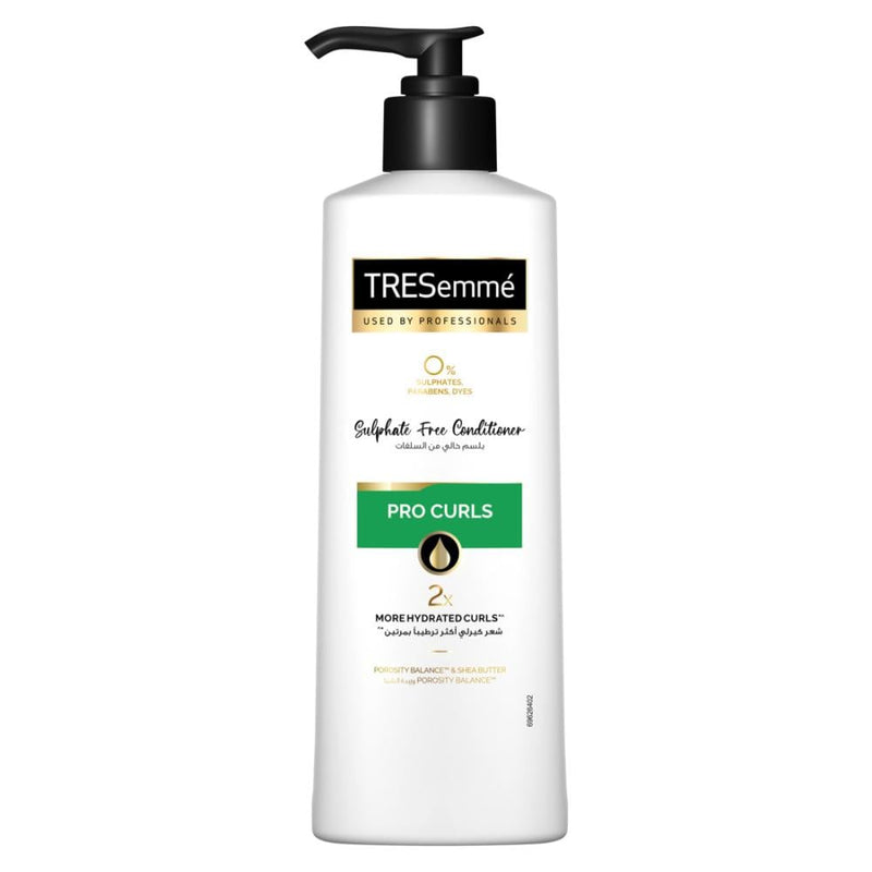 Best shampoo and conditioner for curly hair Pro Curls Moisturising Tresemme 250m