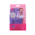 Spa System Moisturizing Gel Gloves, Purple, Reusable Hand Care
